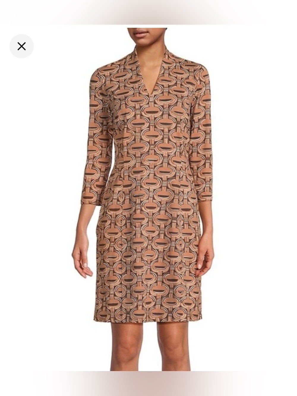 J.McLaughlin Ivana geometric print dress